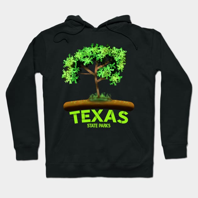 Texas State Parks Hoodie by MoMido